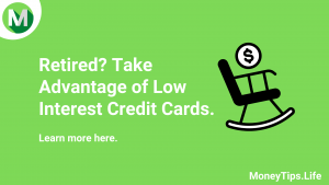 retired low interest credit cards