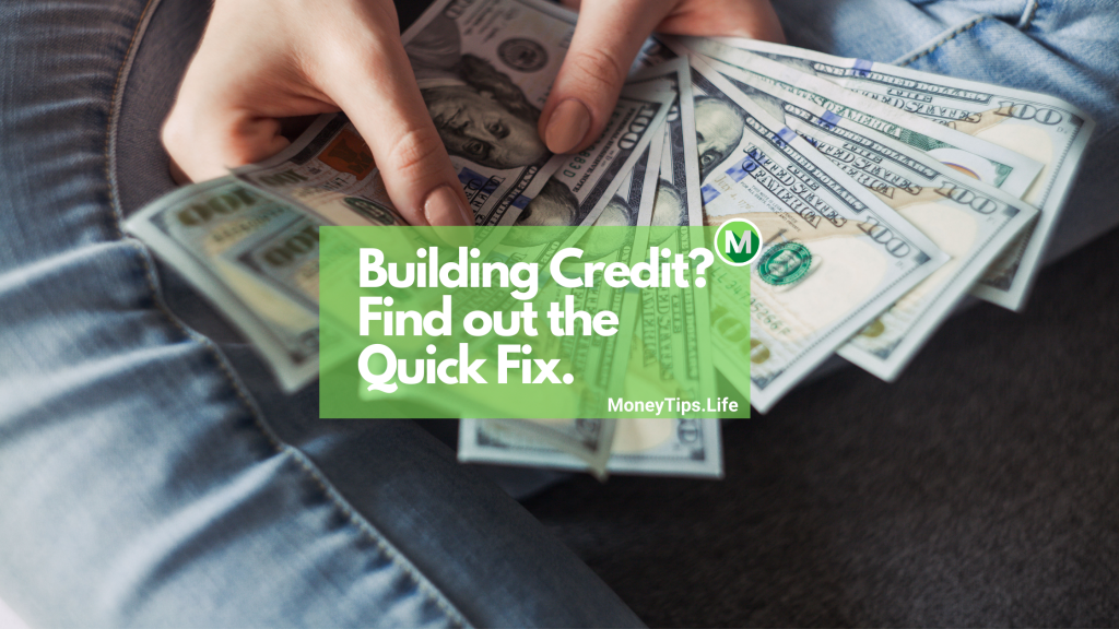 building credit with a credit card